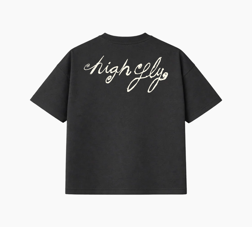 HF | Manuscrita(Gris) | Semi Oversize
